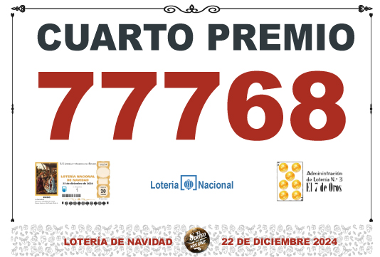 El Siete de Oros - Loter�a de Navidad 2024